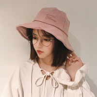 粉色韩版冬帽子