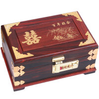民国红木梳妆盒