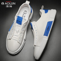 澳伦（aolun）白色皮鞋