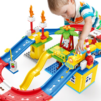 乐高拼装玩具火车