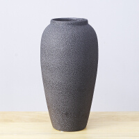黑色陶瓷花瓶