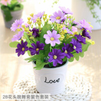紫色小花瓶
