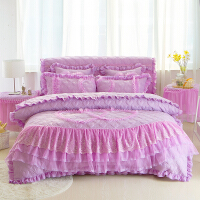 紫色公主床上用品