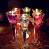 果冻玻璃杯蜡烛