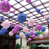 商场花球装饰