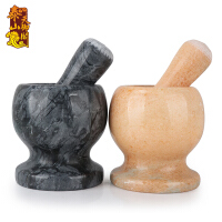 天然石头蒜臼捣蒜器