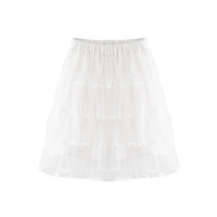 女童夏季白色短裙
