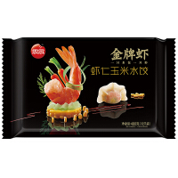 玉米虾仁水饺