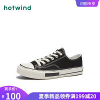 热风（Hotwind）车缝线帆布鞋