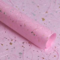 粉色包装纸