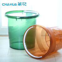 塑料水桶茶花