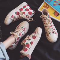 女童草莓鞋
