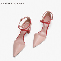 CHARLES&KEITH红色凉鞋