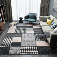 方格地毯客厅