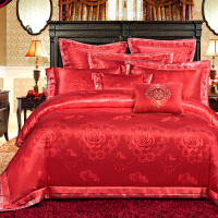 床单红色玫瑰