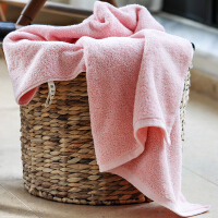 粉色纯棉毛巾