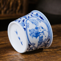 民间艺人陶瓷茶杯