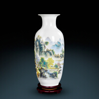 木质中式花瓶