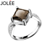 JOLEE戒指水晶指环银饰品