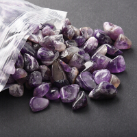 水晶紫水晶碎石