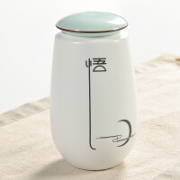 木语瓷缘茶叶罐